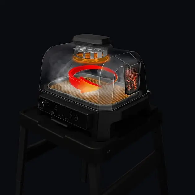 Гриль-барбекю Ninja Woodfire Pro XL OG850EU - фото 9