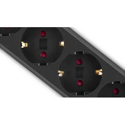 Мережевий фільтр живлення REAL-EL RS-6 Protect M 5m, black (EL122300036) - фото 8