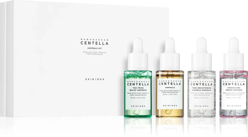 Подарунковий набір для досконалої шкіри SKIN1004 Madagascar Centella Ampoule Kit (4*30 ml)
