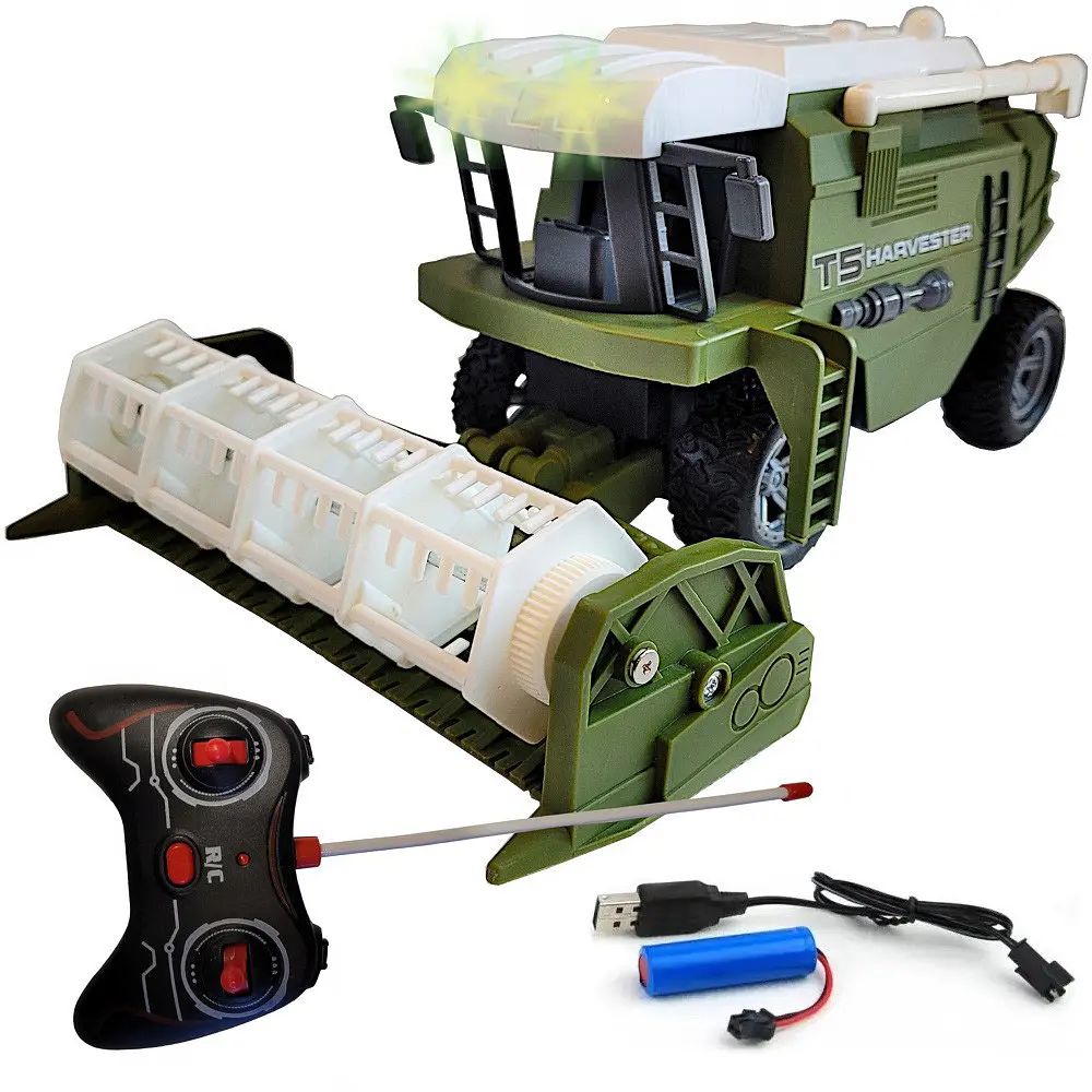 Іграшка Комбайн на Радіокеруванні на акумуляторі T5 Harvester - фото 2