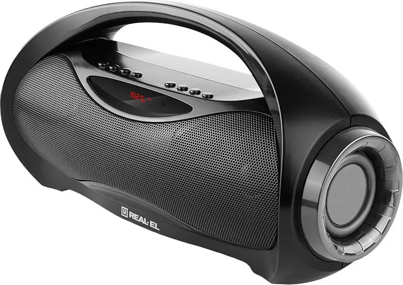 Портативна акустика REAL-EL X-713 Black [82789] - фото 4