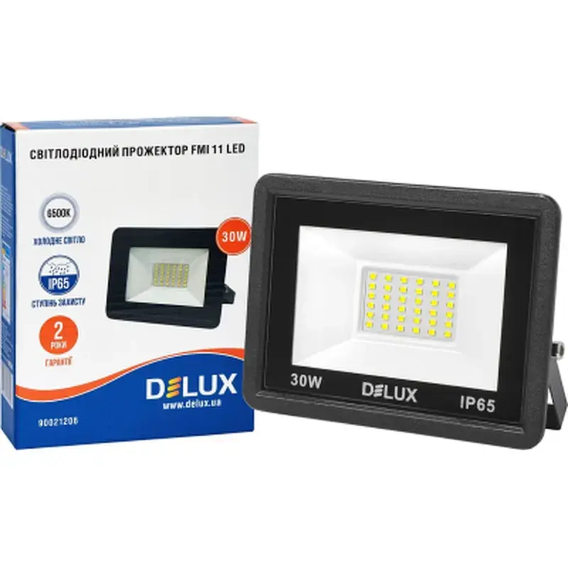 Прожектор Delux FMI 11 LED 30 Вт 6500K IP65 (90021206) - фото 2