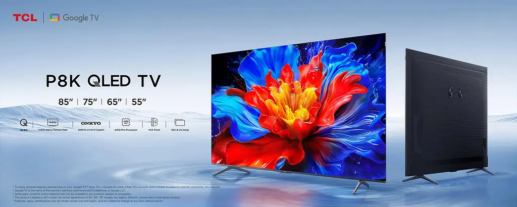 TCL Телевізор 65" QLED 4K 144Hz Smart Google TV Titan ONKYO sound - фото 2