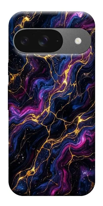 TPU чохол Demsky Purple space marble для Google Pixel 10