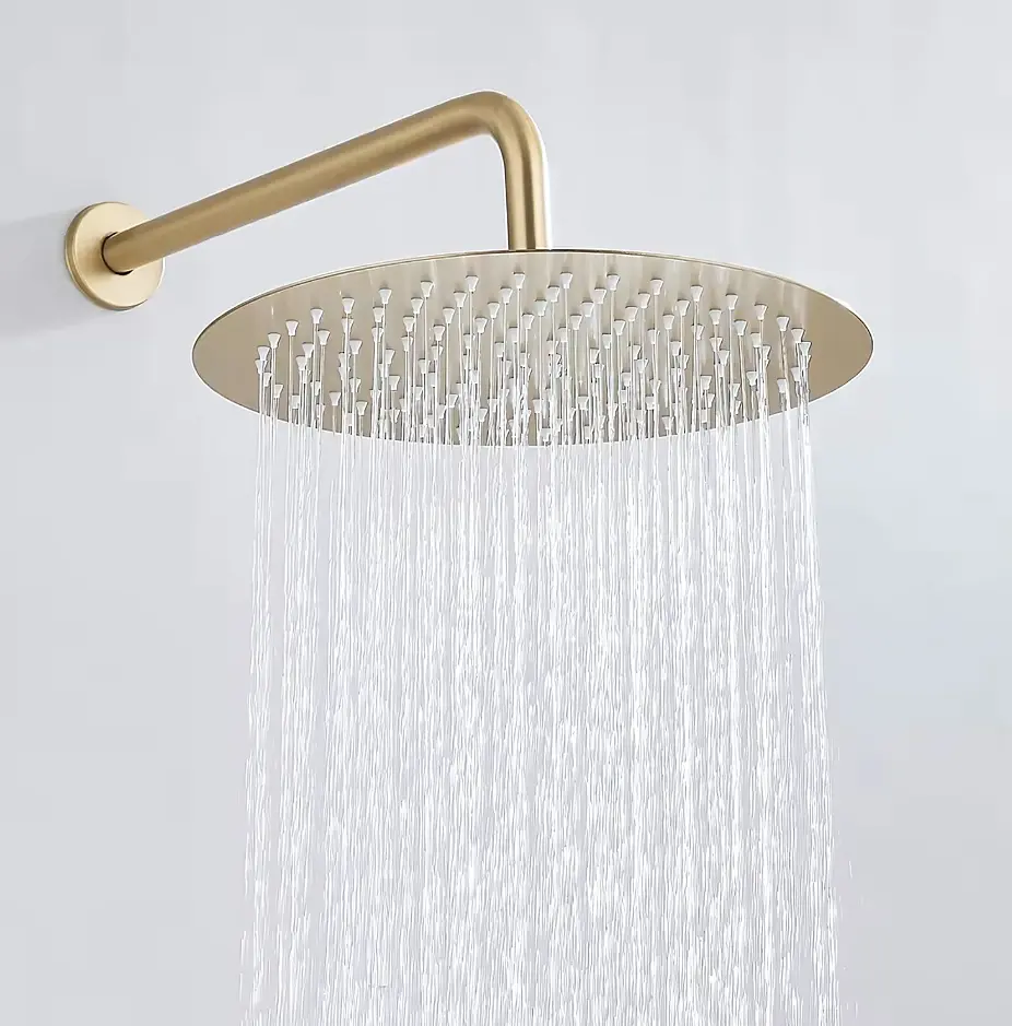 Душова система прихованого монтажу Rea Ontario + BOX brushed gold REA-P5502 - фото 3