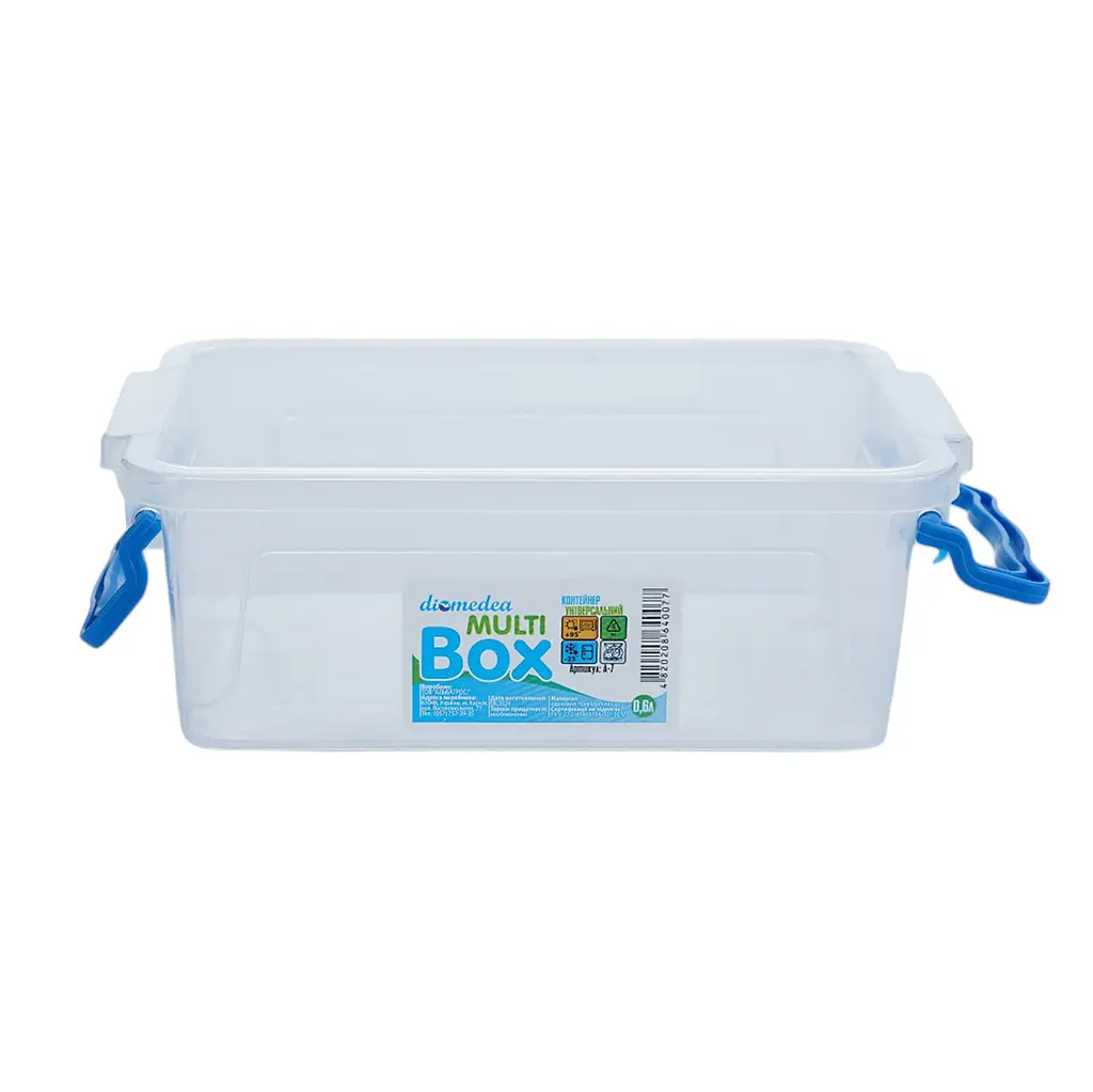 Контейнер універсальний Diomedea з ручками №7 600 мл (А-7)  - фото 4