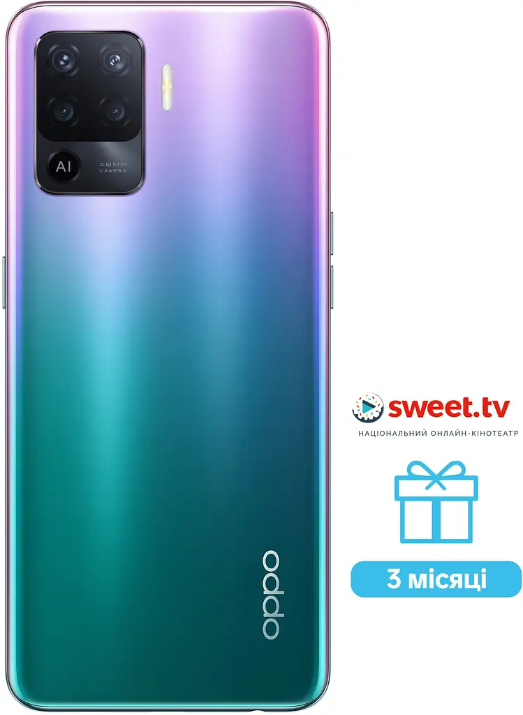 Смартфон OPPO Reno 5 Lite 8/128GB Fantastic Purple (Global) ВІТРИНА - фото 7
