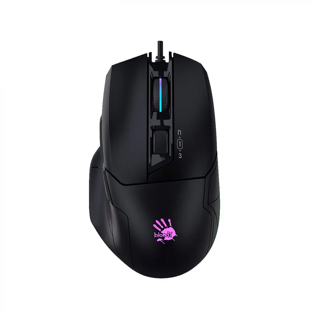 Миша A4Tech Bloody W70 Max (Stone black) [68606] - фото 2