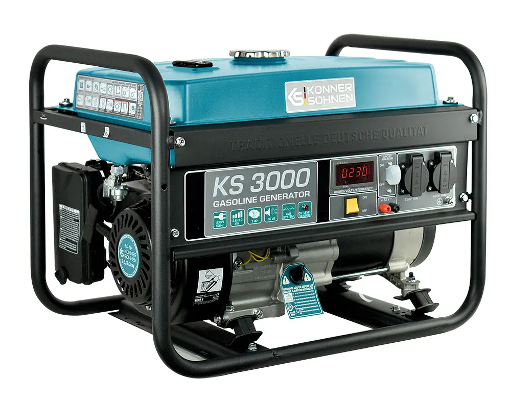 Бензиновый генератор Konner&Sohnen 2.6/3 кВт KS 3000 - фото 2
