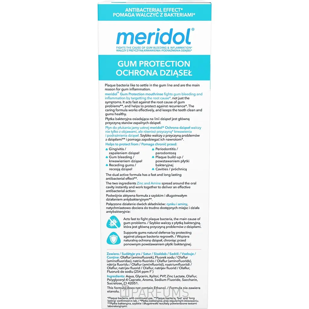Ополіскувач для ротової порожнини Meridol 400 мл - фото 3