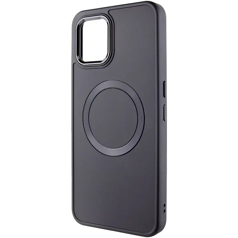TPU чохол Bonbon Metal Style with MagSafe для Nothing Phone 2 Чорний / Black - фото 4