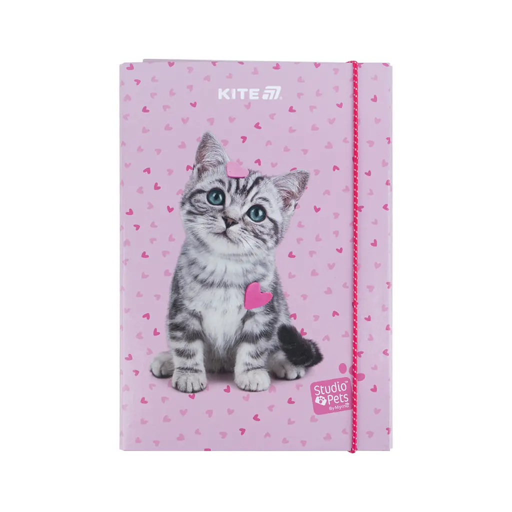 Папка для зошитів Kite В5 на гумці Studio Pets (SP25-210) - фото 2
