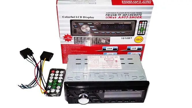 Автомагнитола XPRO 1DIN 1010BT черный (1010BT_475) - фото 2