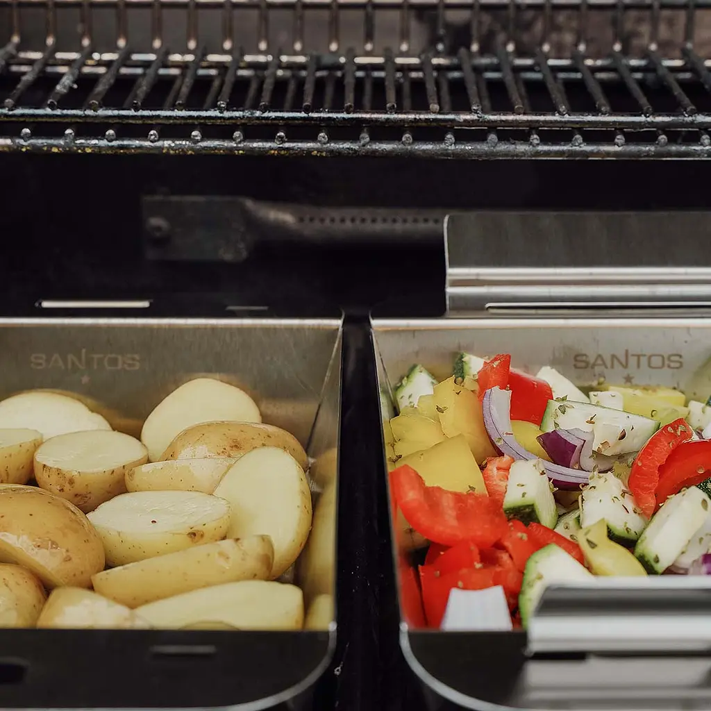 Набор вок-корзинок для гриля SANTOS, нержавеющая сталь, (237253) - фото 9