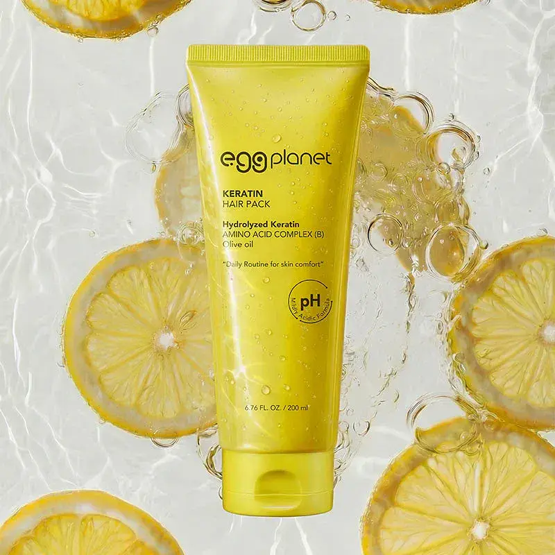 Кератинова маска Daeng Gi Meo Ri Egg Planet Keratin Hair Pack для пошкодженого волосся 200 мл - фото 6