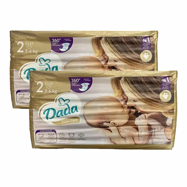 Підгузники Dada Extra Care 2 (3-6 кг) 88 шт