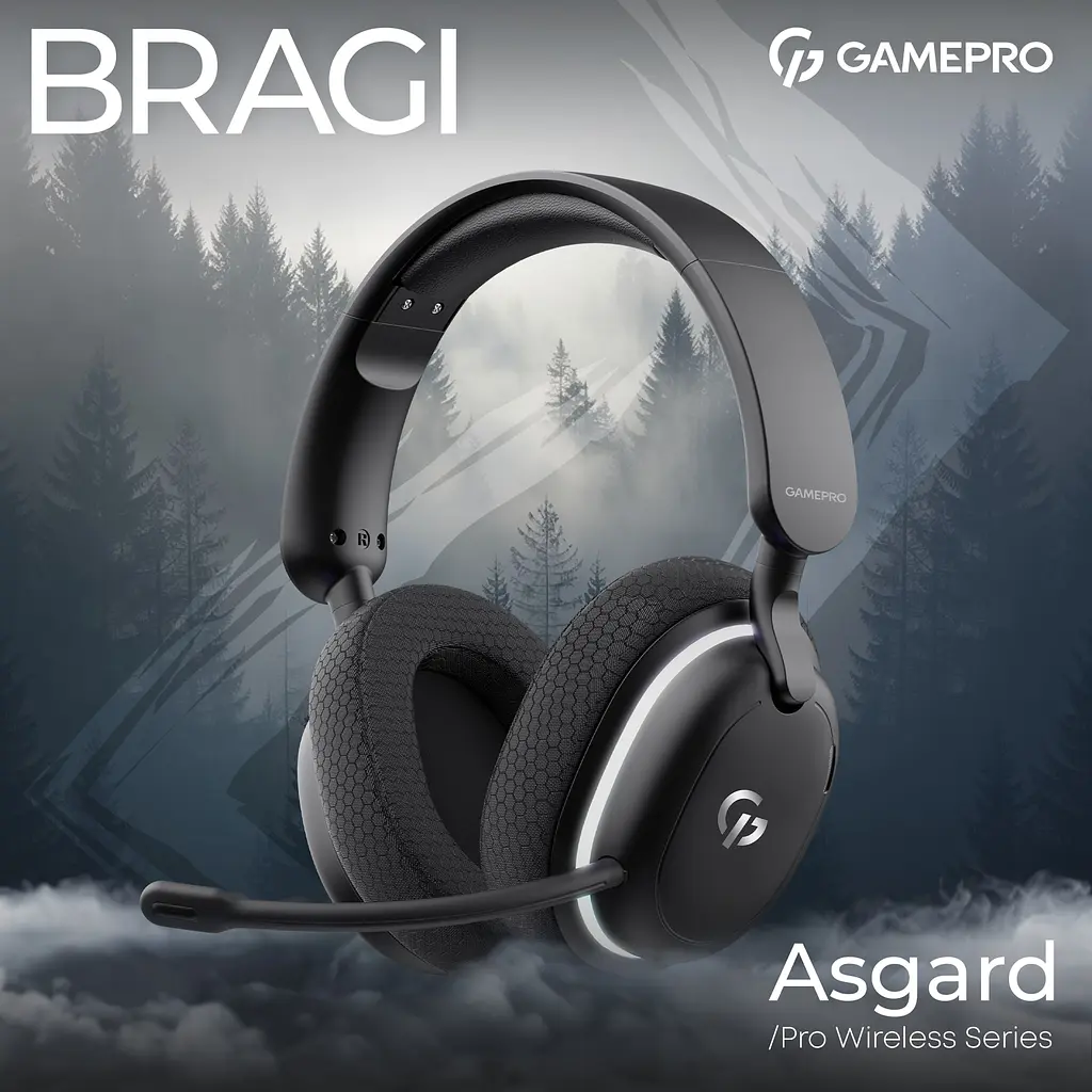 Гарнітура GamePro Asgard Bragi Black (HSW250B) - фото 5