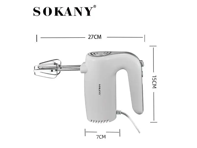 Міксер Sokany SK6640W - фото 3