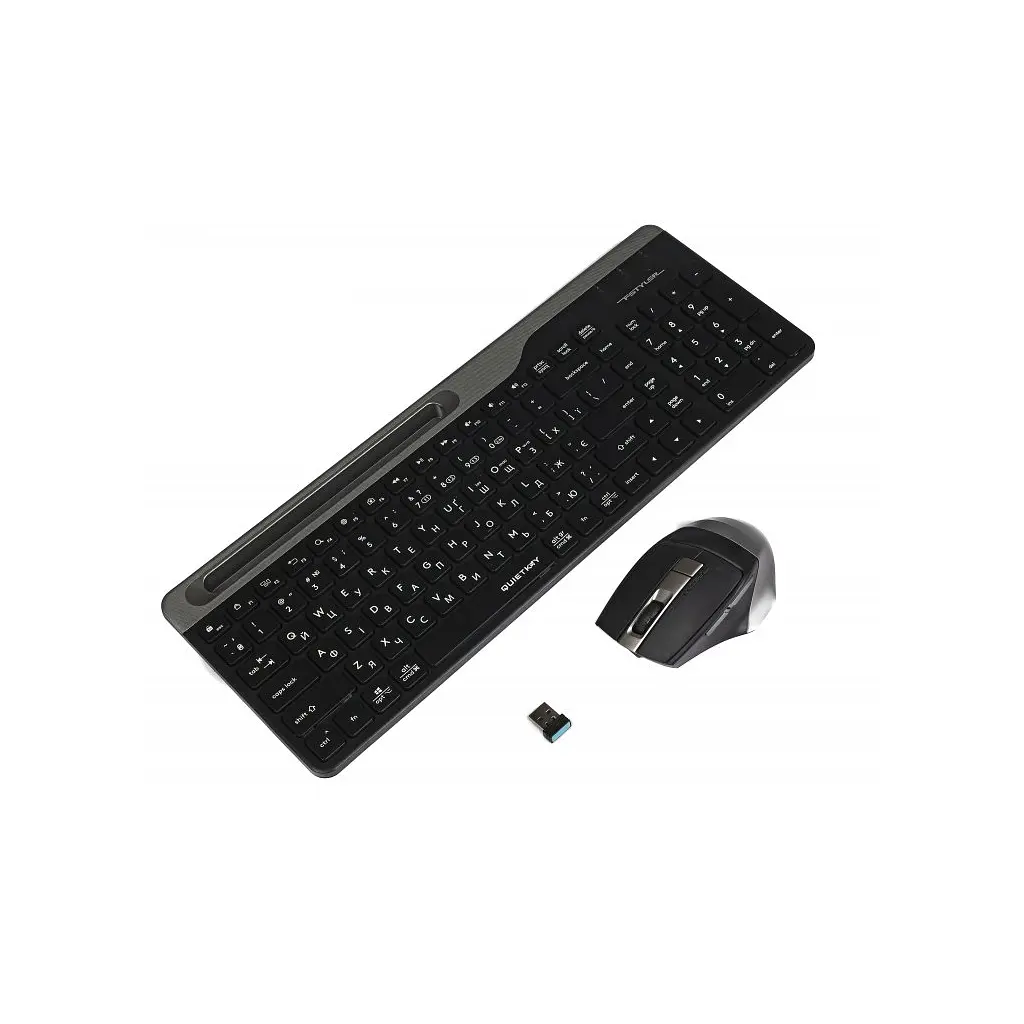 Комплект A4Tech FB2535CS Wireless/Bluetooth Smoky Grey (FB2535CS Smoky Grey) - фото 4