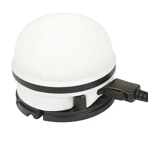 Фонарь кемпинговый Bo-Camp Kuma Silicone Rechargeable 200 Lumen White/Black (5818808) - фото 5