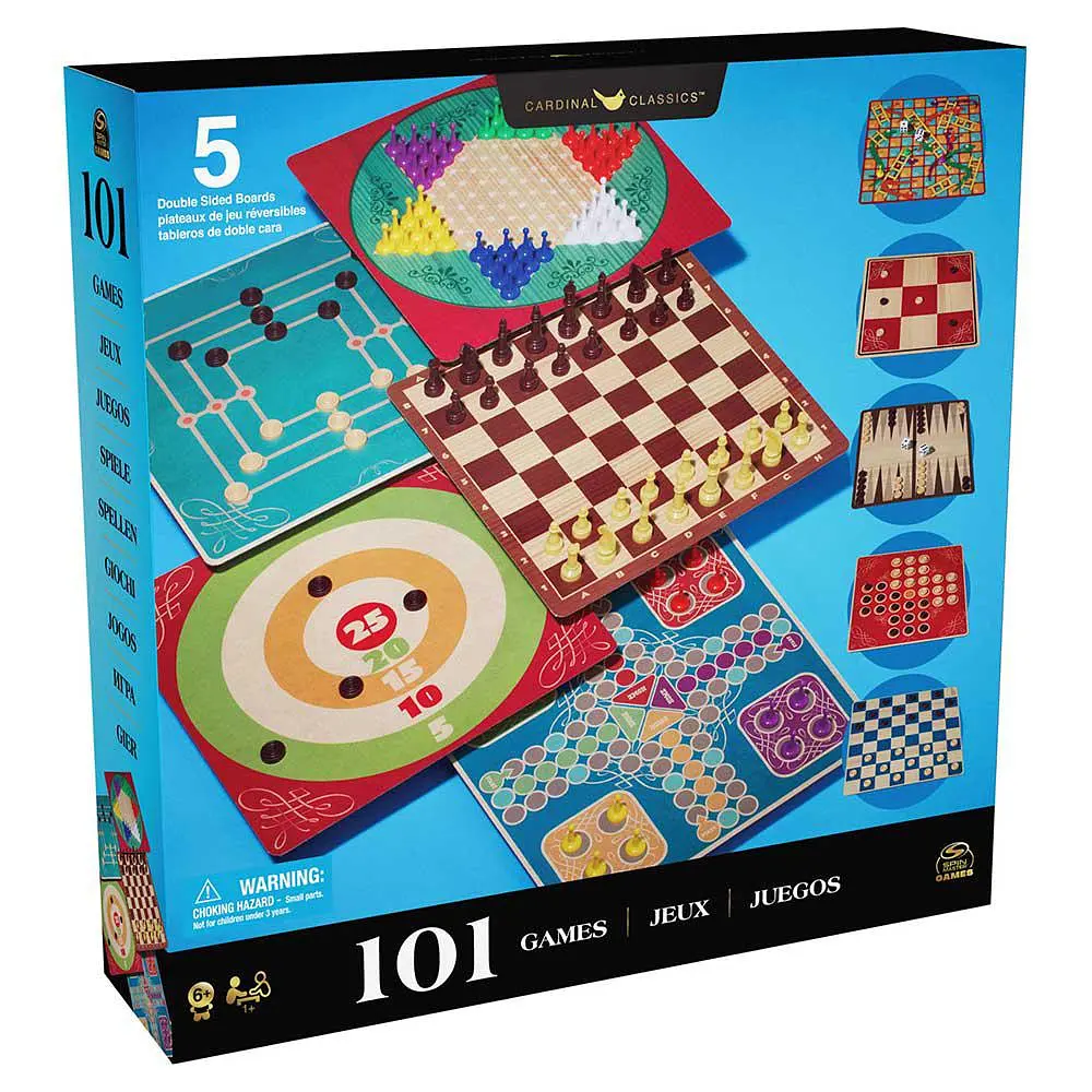 Набір «101 гра» Spin Master - настільні ігри SM98377/6065340 - фото 5