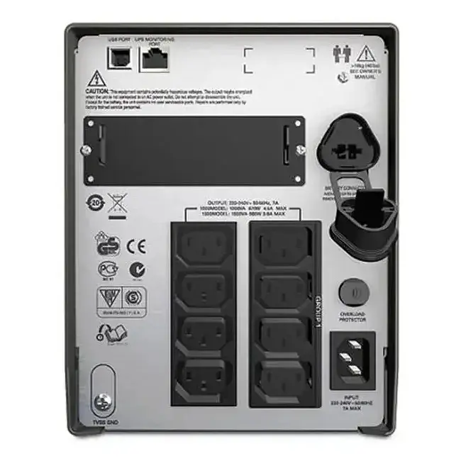 Источник бесперебойного питания APC Smart-UPS 1000 700W / 1000VA Б/У - фото 2