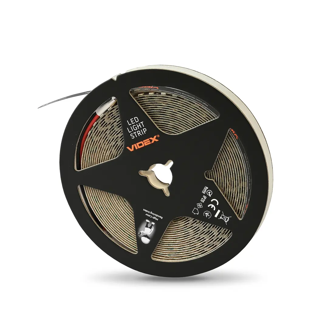 LED стрічка VIDEX DC12V 60W 5M 2700K Ra98 IP20 (VL-LST28144-12122-B5) VIDEX (29197-000) - фото 2