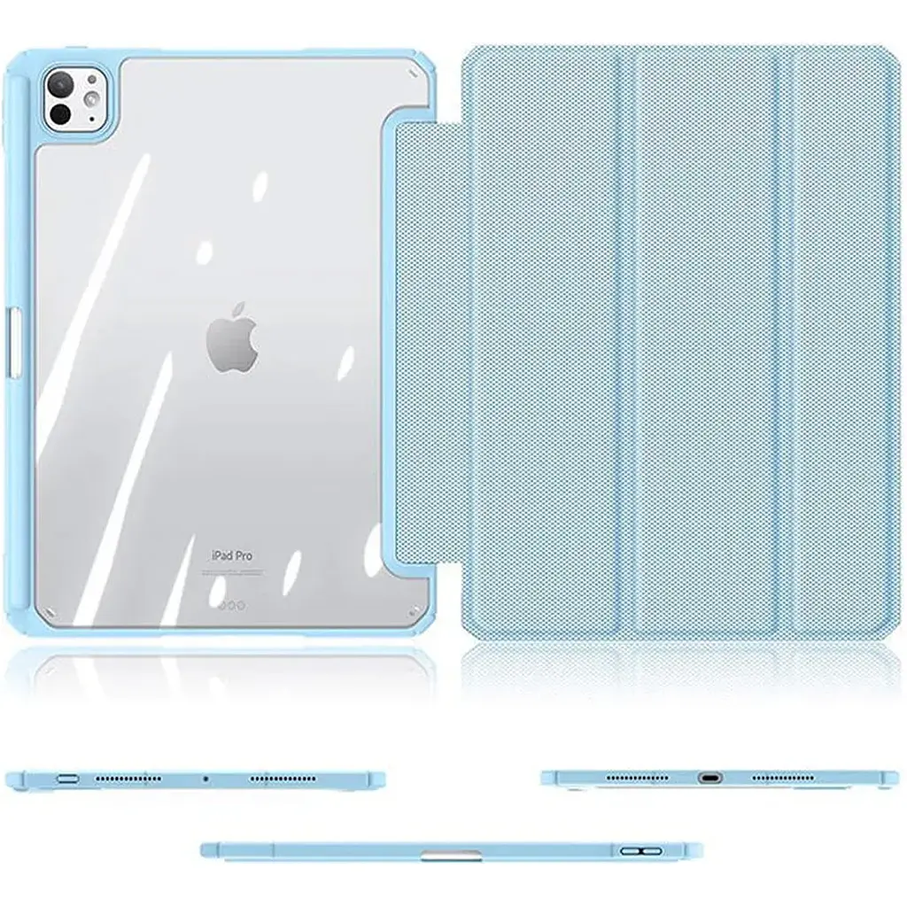 Чохол-книжка Dux Ducis Toby Series With Pencil Holder для Apple iPad Pro 11` M4/M5 (2024-2025) Blue [110472] - фото 7