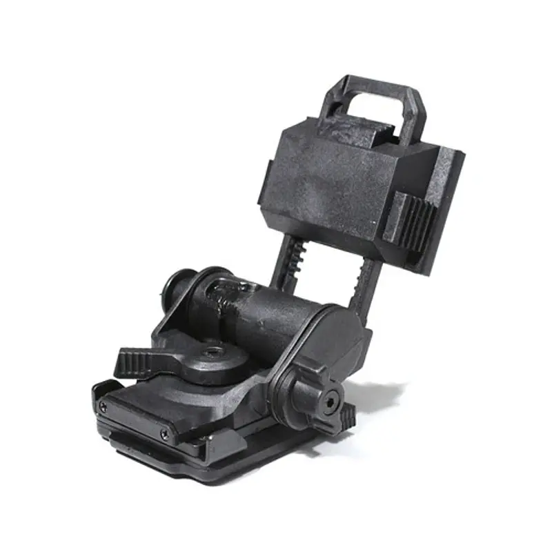 NVG кріплення на шолом з DOVETAIL "ластівчин хвіст" інтерфейсом для NV8000, NV8160, PVS-15/18/21/31, пластик, чорне (100990) - фото 4