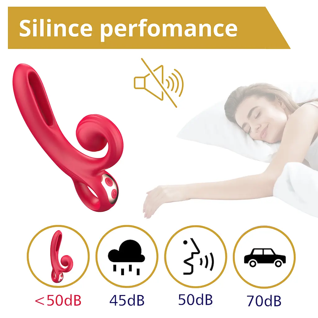 Вибратор Erospace Sweet Play A4 18.2 см красный - фото 9