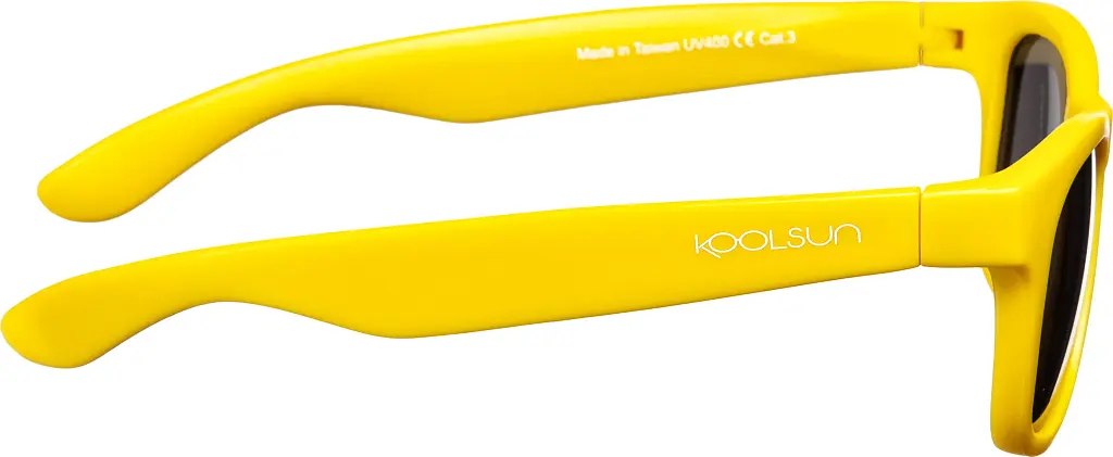 Дитячі сонцезахисні окуляри Koolsun Wave 1+ золотисті (KS-WAGR001) - фото 2