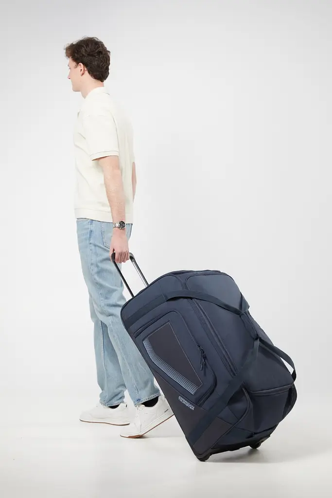 Дорожня Сумка На Колесах American Tourister CITY RACER NAVY 77x42x40 MI9*41003 - фото 6
