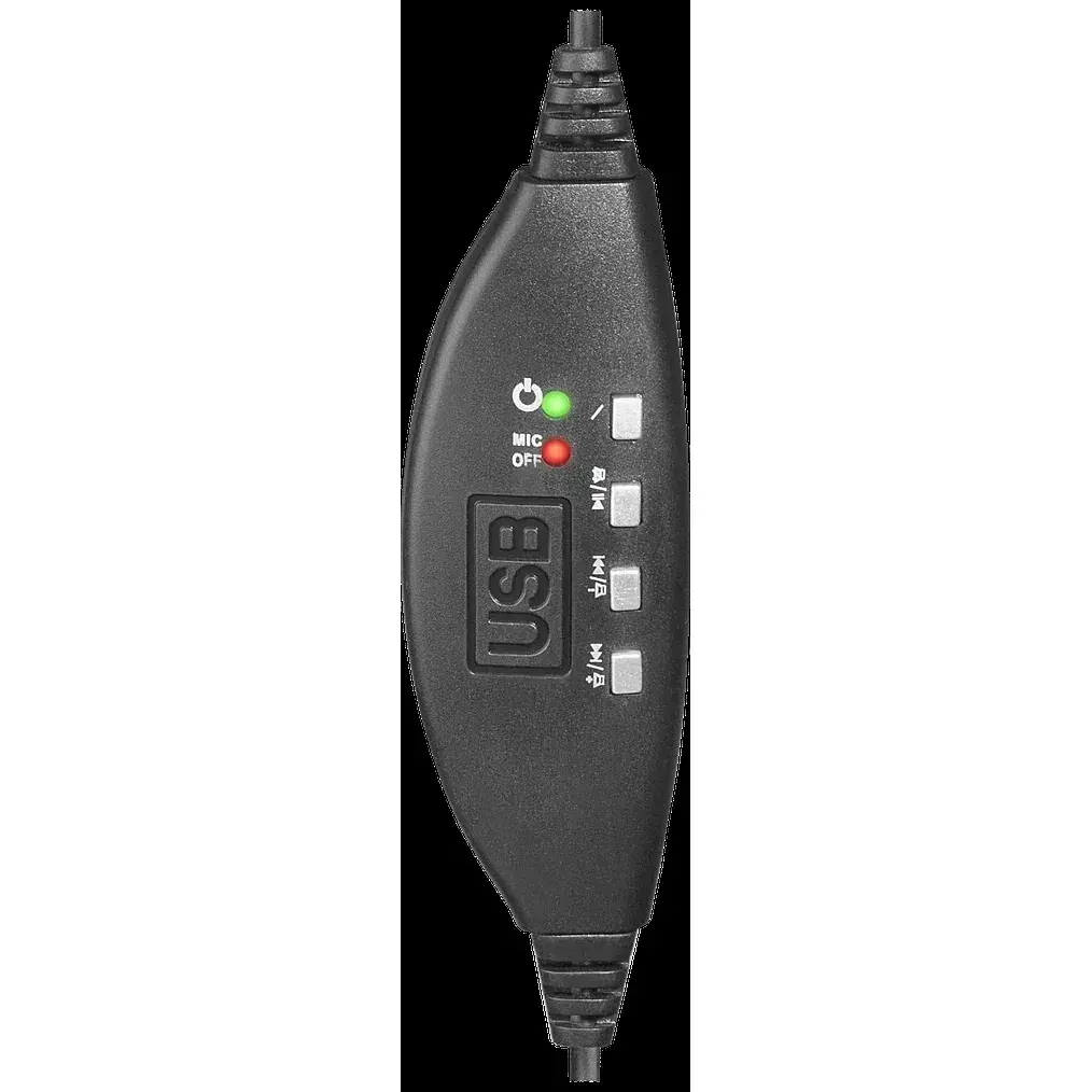 Гарнітура Defender Gryphon 750U USB Black (63752) (6396192) - фото 2