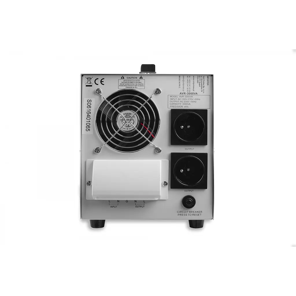 Стабилизатор напряжения AVR Volt Polska 3000VA 8-11% - фото 4