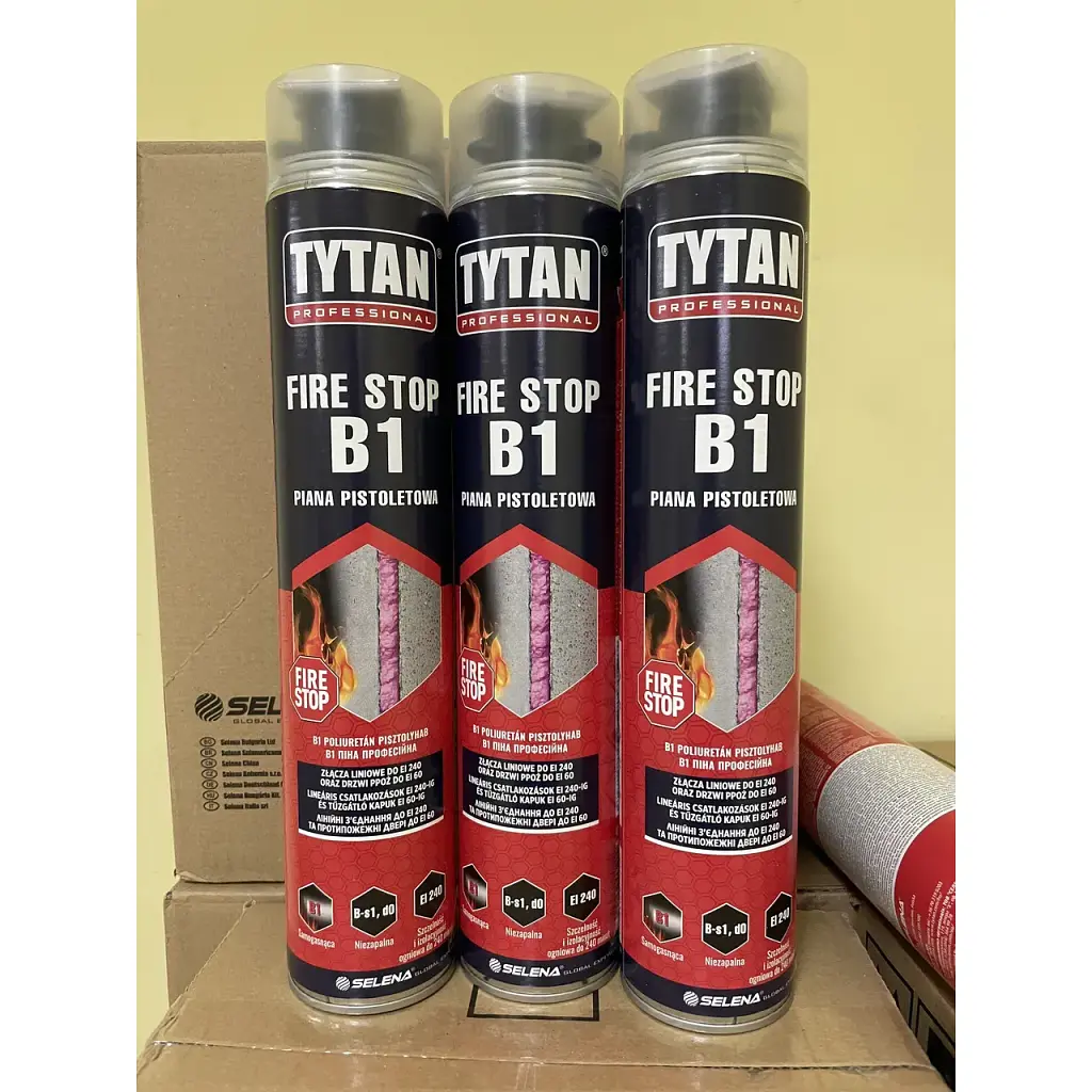 Пена монтажная Tytan Professional B1 огнестойкая 750 мл - фото 5