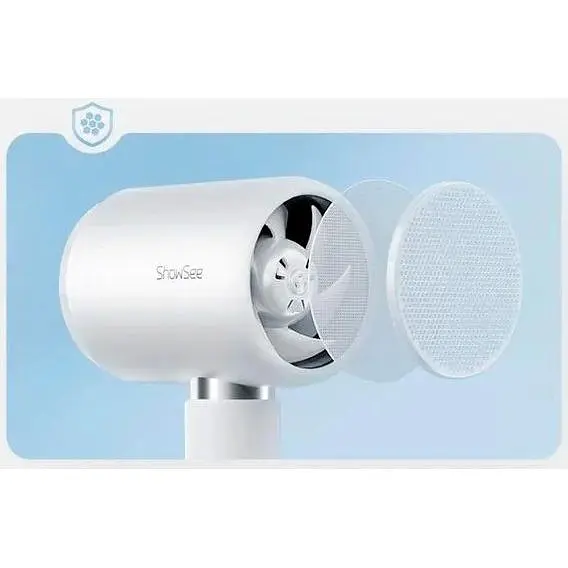 Фен ShowSee Hair Dryer A10-W1800W White [85516] - фото 4