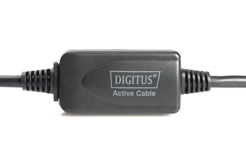 Кабель Assmann активний USB 2.0 10 M DA-73100-1 Black - фото 3