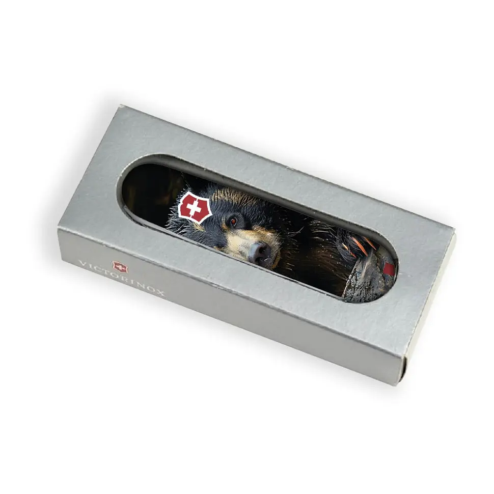 Ніж Victorinox Fieldmaster Animal 91мм 15функ Чорний ведмідь - фото 5