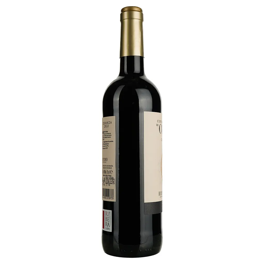 Вино Condado De Oriza Ribera del Duero Crianza, червоне, сухе, 14%, 0,75 л (443377) - фото 2