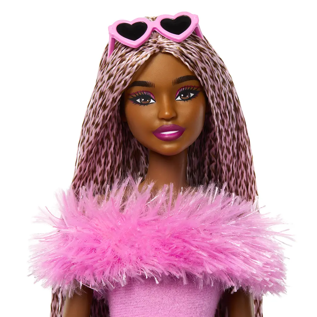 Кукла Barbie Deluxe style Barbiecore Модница в костюме с перьями (HYV28) - фото 4