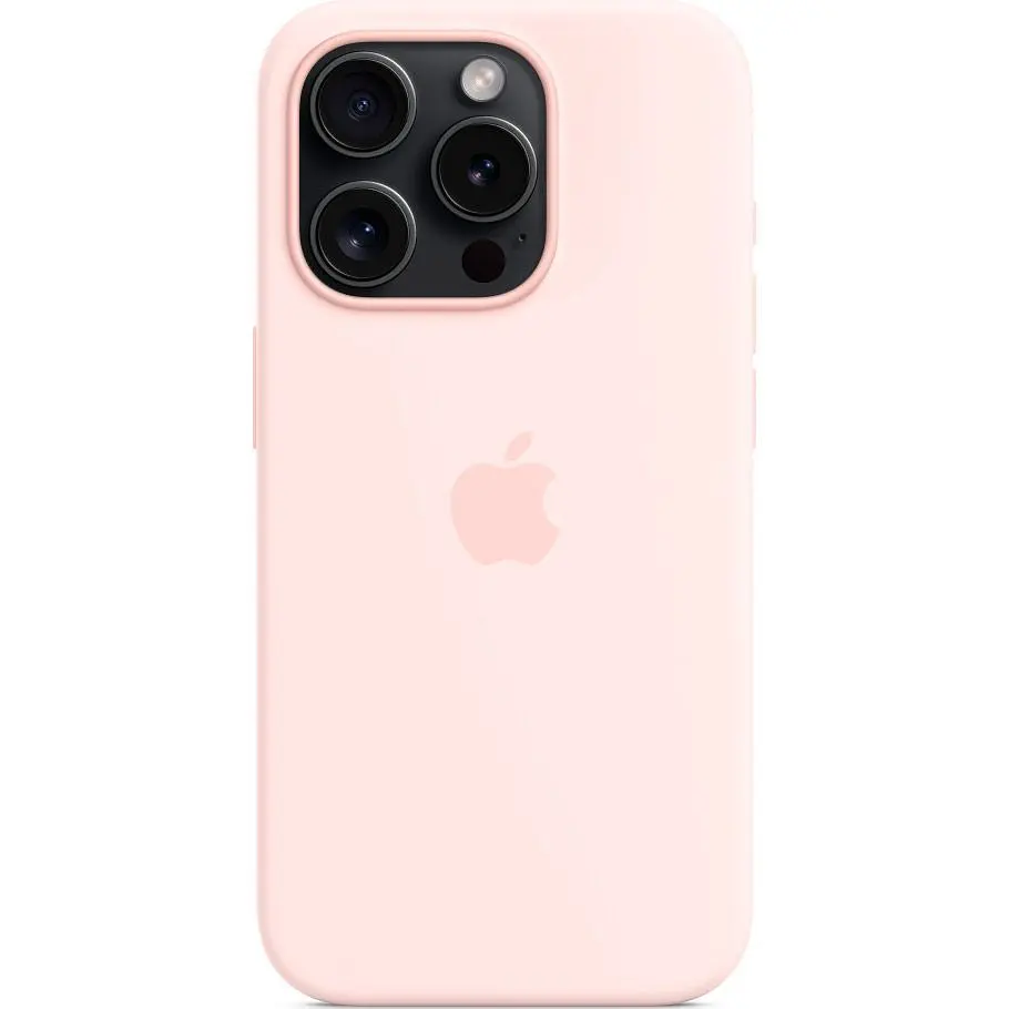 Чохол Apple Silicone Case with MagSafe для iPhone 15 Pro Light Pink (MT1F3ZM/A) [92954] - фото 6