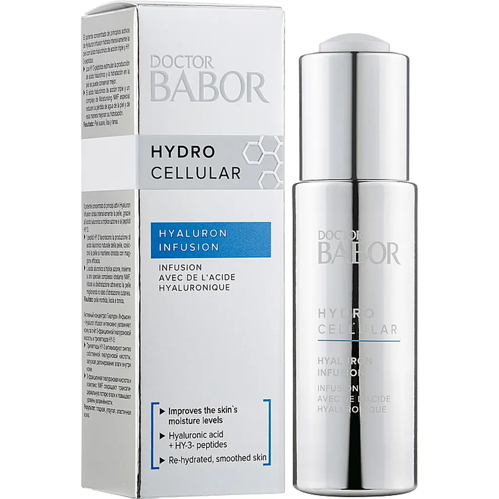 Сироватка для обличчя Babor Doctor Babor Hydro Cellular Hyaluron Infusion зволожуюча, 50 мл - фото 3