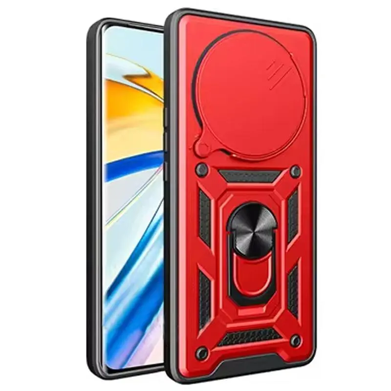 Чохол Ummi Camshield Serge Ring для Xiaomi Redmi A3 / A3x Червоний / Red - фото 2