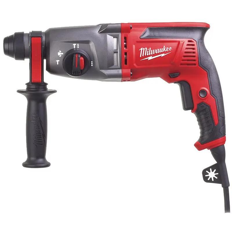 Перфоратор SDS-PLUS MILWAUKEE, PH 26 T, 800Вт, 2,4Дж (3 режими) (бічне руків’я, обмежувач глибини, кейс) - фото 3