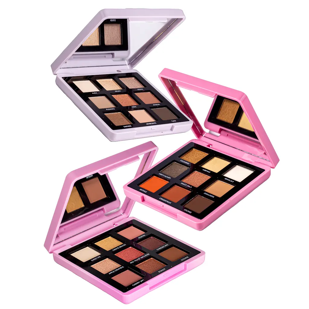 Палетка тіней для повік TopFace Maestro Academy Eyeshadow Bar 9 відтінків № 003 - фото 2