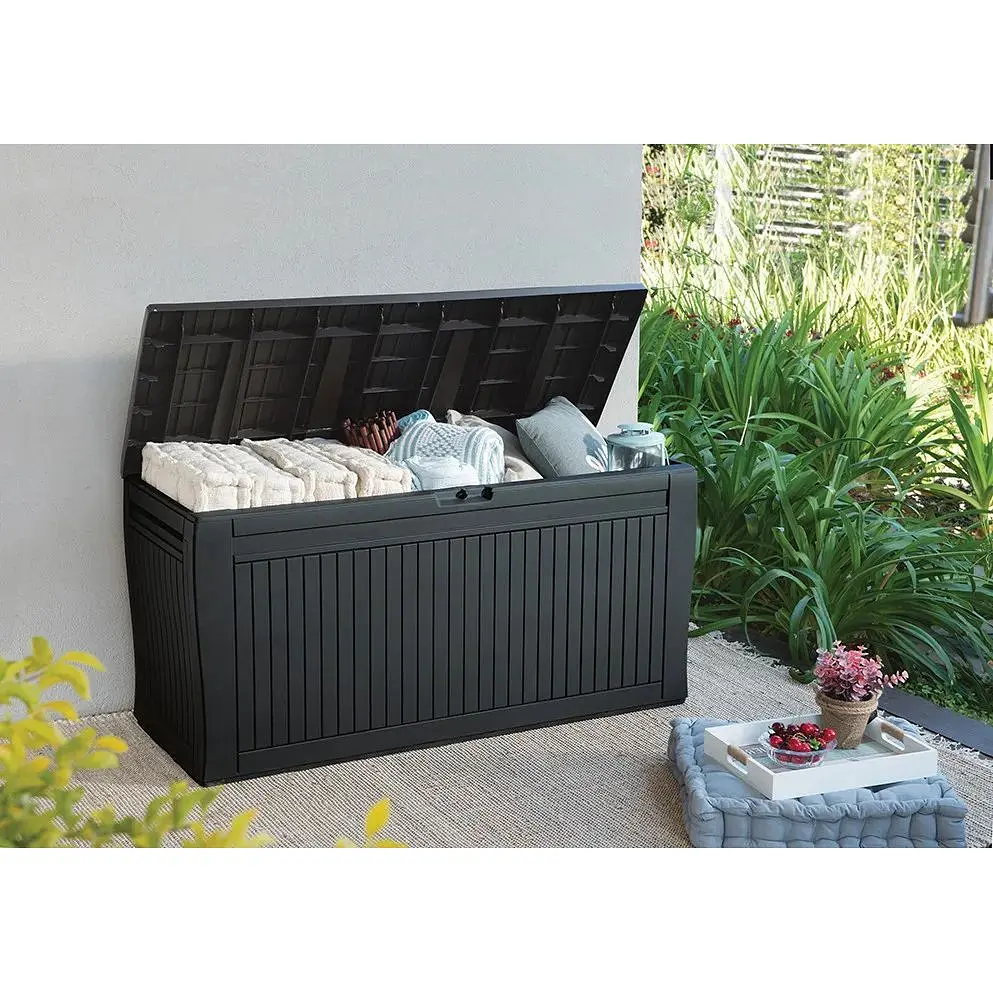 Ящик для хранения Keter Comfy 270 л графит. - фото 4