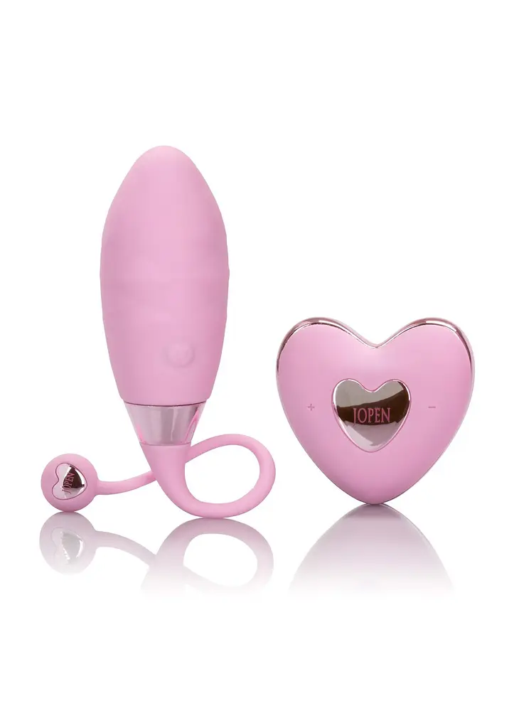 Віброяйце Amour Silicone Remote Bullet 7,5 см (рожевий) - фото 3