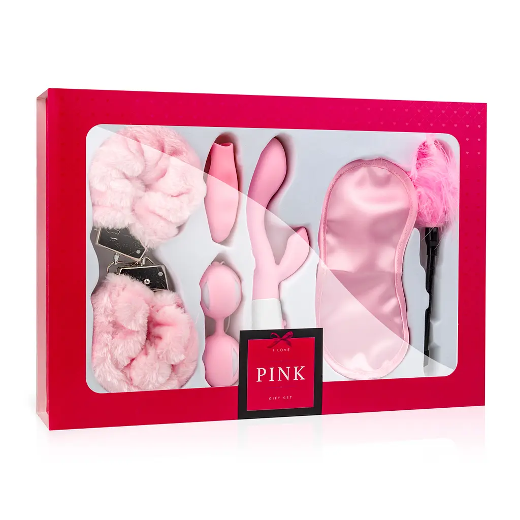 Набор секс-игрушек Loveboxxx I Iove Pink Gift Set 6 шт. розовый - фото 2