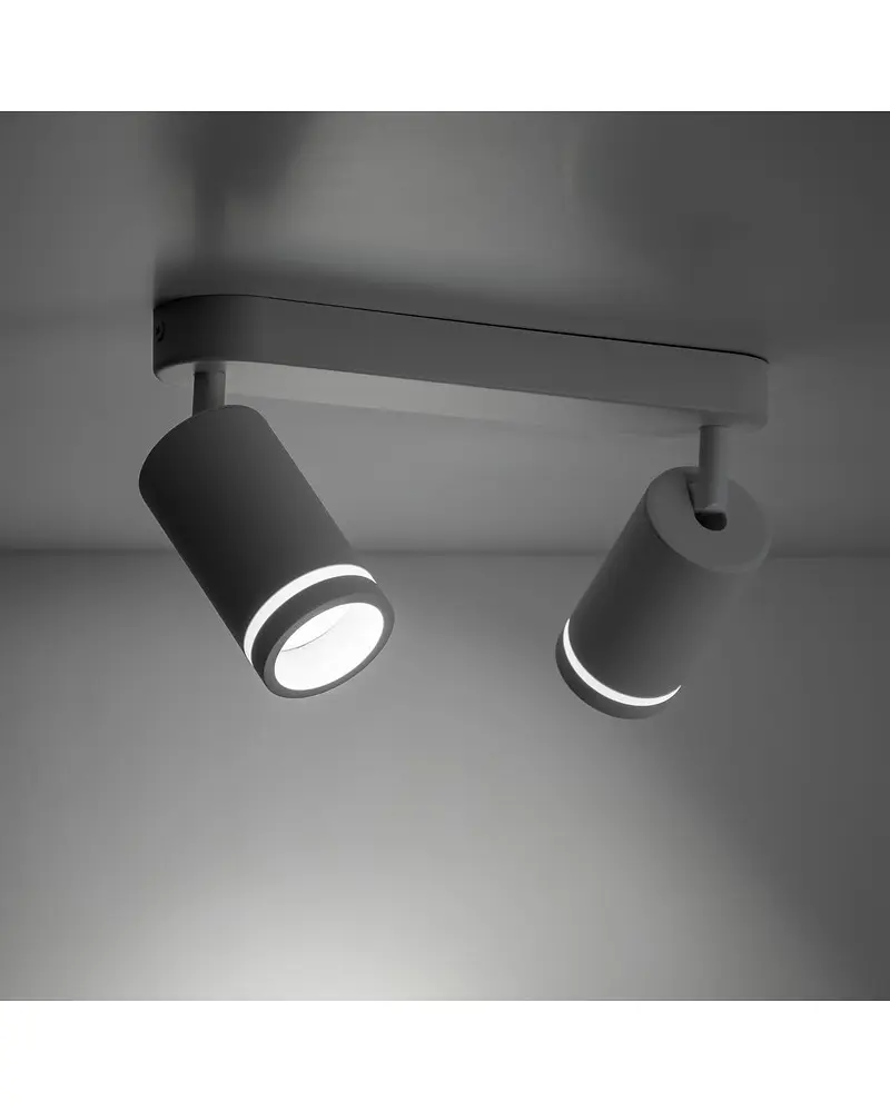 Спот TK Lighting 6913 Jet GU10 2x10W IP20 Wh - фото 3