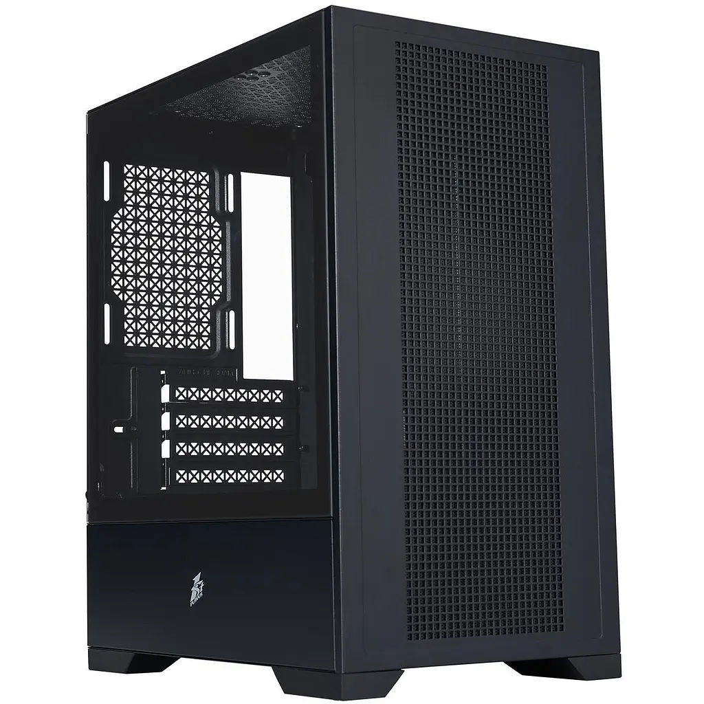 Корпус 1stPlayer Go2 Black без БП (Go2-BK)